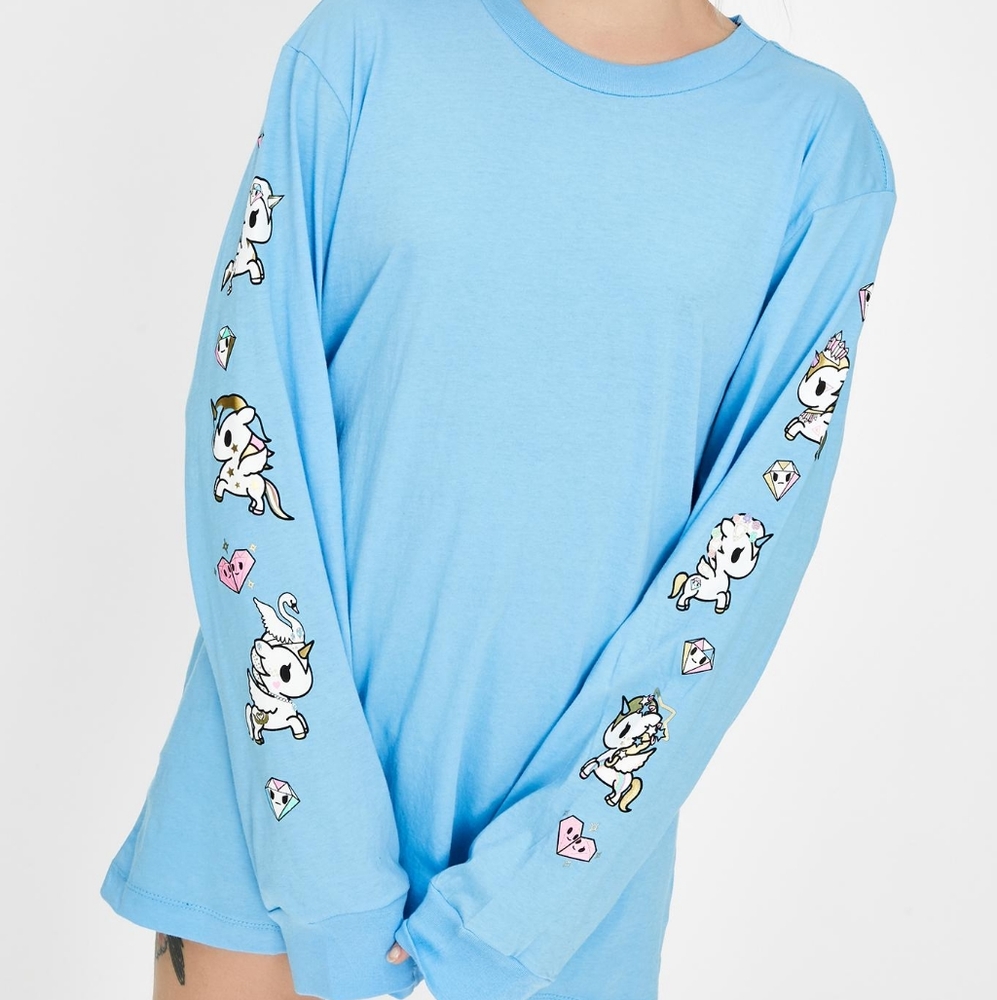 💎 TOKIDOKI LONG SLEEVE OVERSIZED TOP 💎